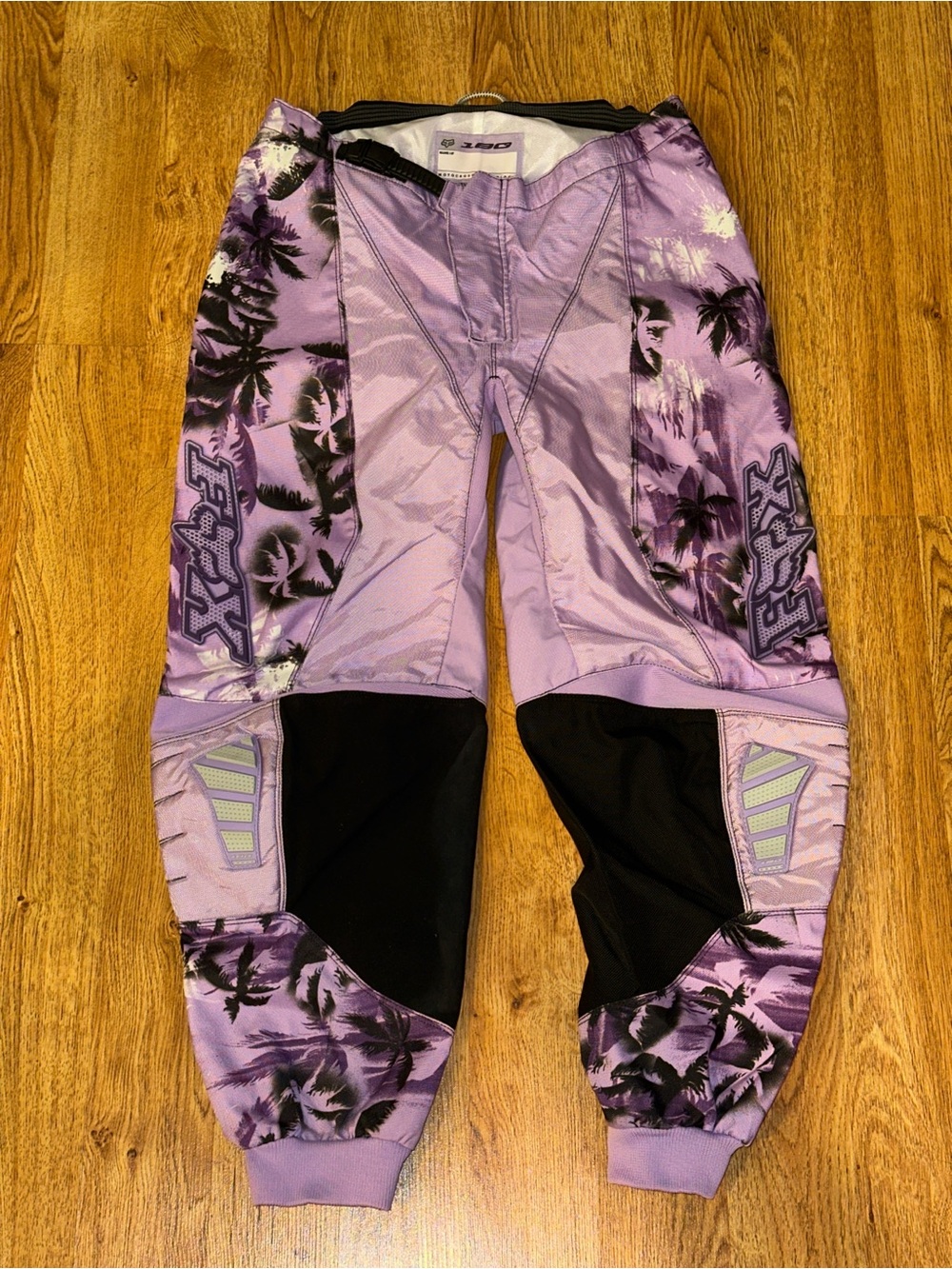 Fox Racing Motocross 180 Women’s Moto Pants Lavender Purple Size 13/14 Waist 32